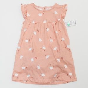 NWT Carter's Baby Girl Bunny Dress Size 18 Months